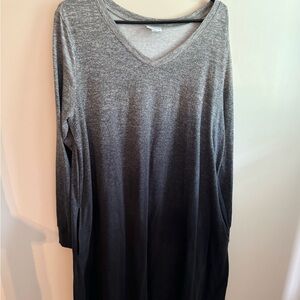 Lularoe Emily swing dress with pockets.